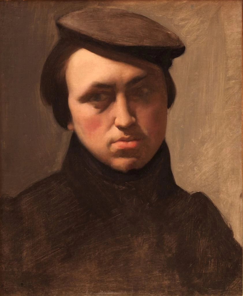 Hippolyte Flandrin - Autoritratto, Musée des Beaux, Arts, Lion